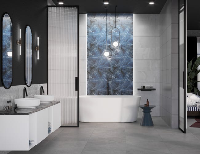 Glazura Tampa Axis White 30x60 Ceramika Color