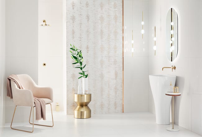Glazura satini White Glosy 59.8x119.8 Arte