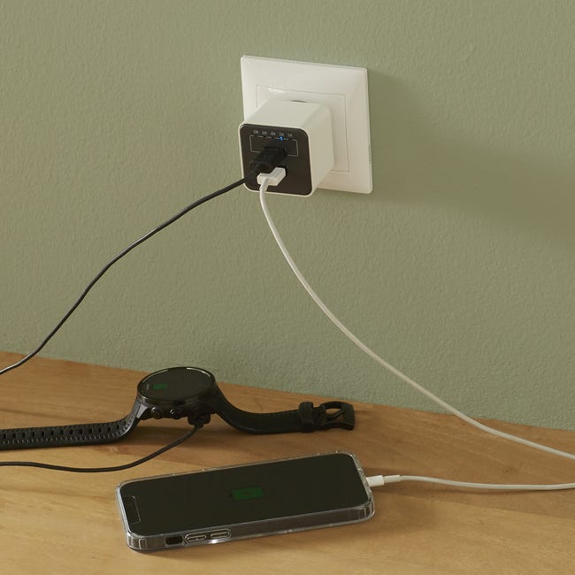 Gniazdo 2x USB programowalne LEXMAN