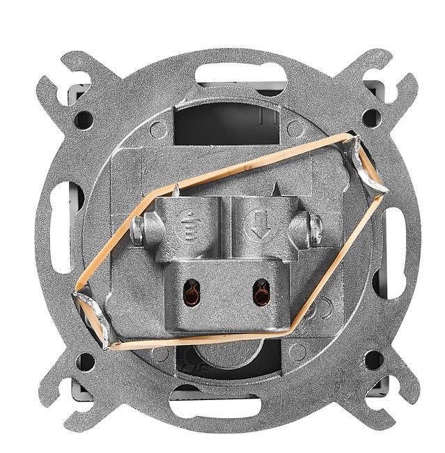 Gniazdo RTV końcowe PRESTIGE Czarny mat TIMEX