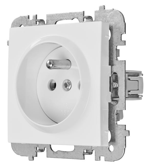 Gniazdo elektryczne Flavia Biały ELEKTRO-PLAST