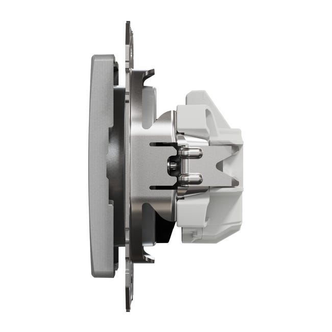 Gniazdo pojedyncze antracyt SEDNA DESIGN SCHNEIDER ELECTRIC