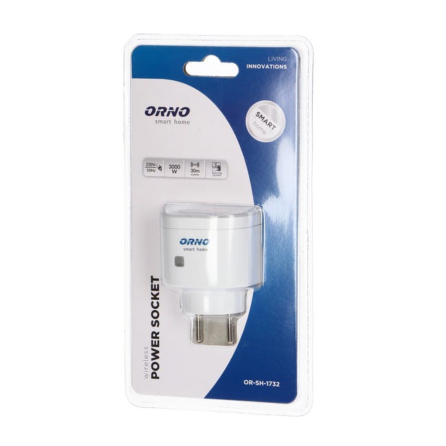 Gniazdo sieciowe bezprzewodowe Smart Home ORNO