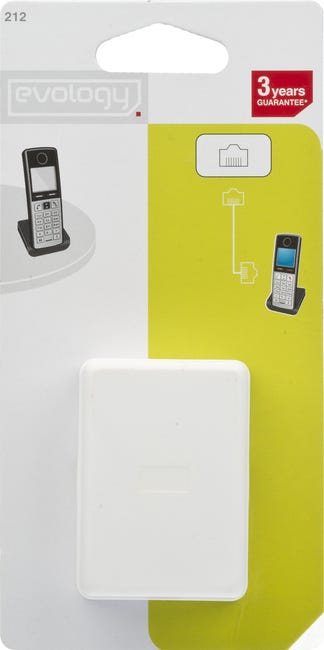 Gniazdo telefoniczne RJ11 EVODPM212 EVOLOGY