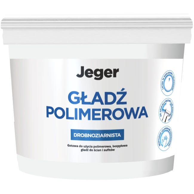 Gotowa gładź polimerowa 14kg Jeger