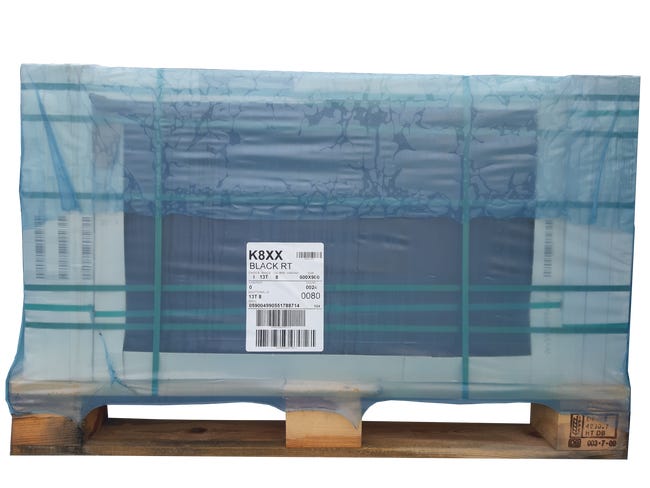 Gres porcelanowy Spirit czarny 60x90x2 cm 2 sztuki Polcolorit