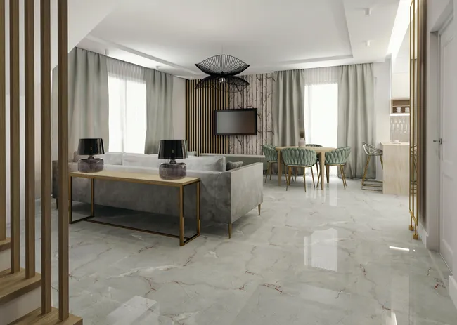 Gres szkliwiony Amarilo Grey 60x60 Egen