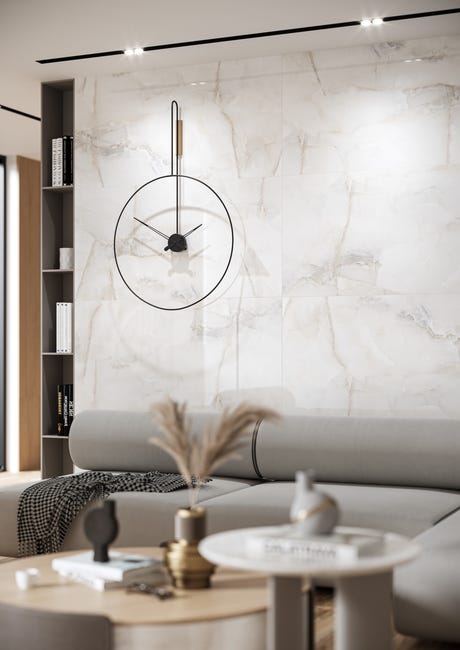 Gres szkliwiony Aquarius Grey Carv 60x120 Saturn