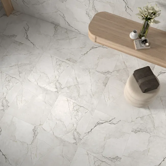 Gres szkliwiony Blush White 59.7x59.7 Artens