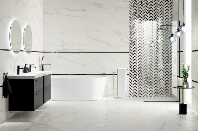 Gres szkliwiony Bonella White 59.8 X 59.8 Arte