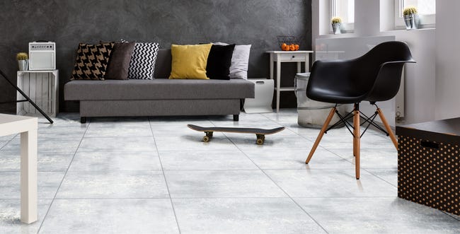 Gres szkliwiony Bronx Silver 59.6x59.6