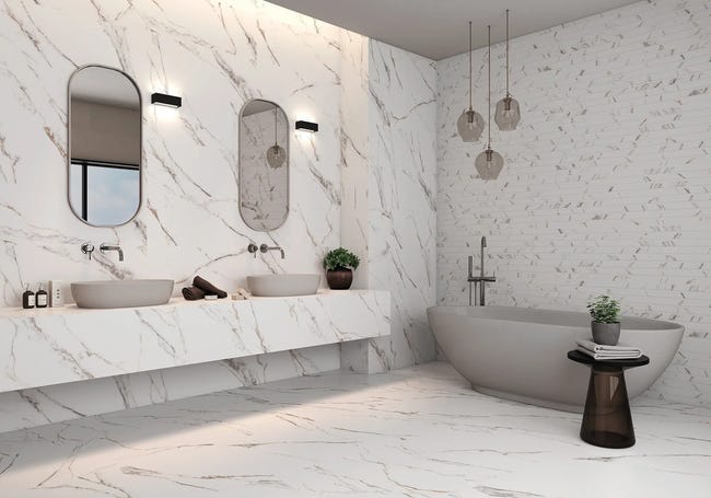 Gres szkliwiony Calacatta Gold 60x60
