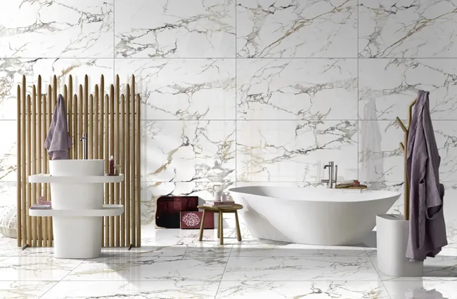 Gres szkliwiony Carrara Gold 60x120 Egen