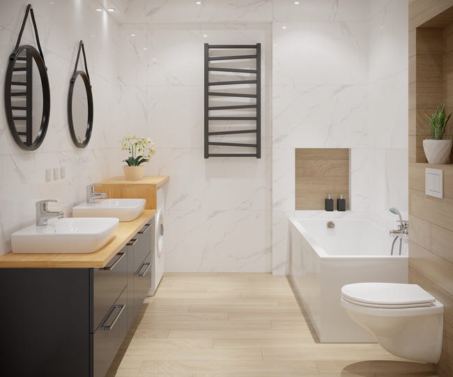 Gres szkliwiony Classic Carrara 59.7x119.7 Marmara