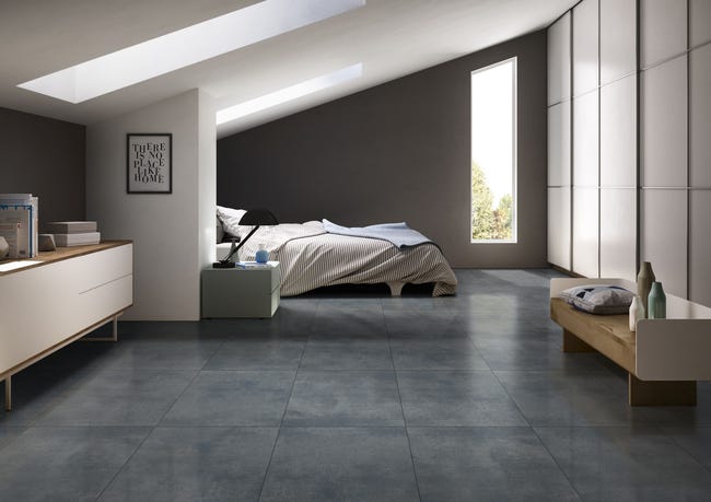 Gres szkliwiony Detroit Nero 60 x 60 Egen
