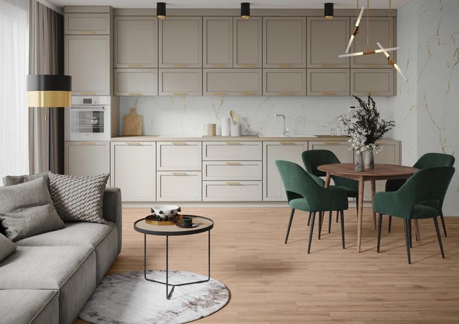 Gres szkliwiony Feelwood Mist 17.5x60 Artens