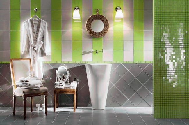 Gres szkliwiony Fluo Light Grey 20x20 Arte