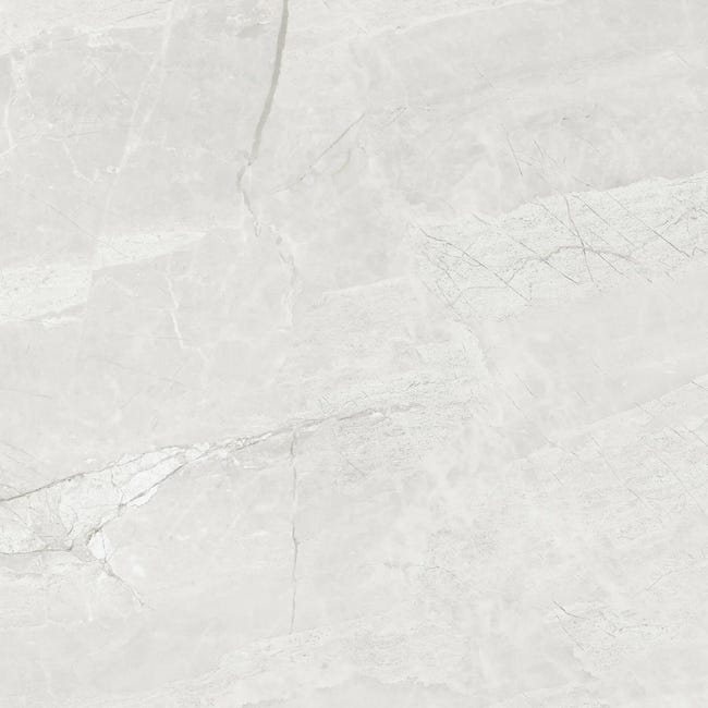 Gres szkliwiony Fusion White Carving 60x60 Prime Ceramics