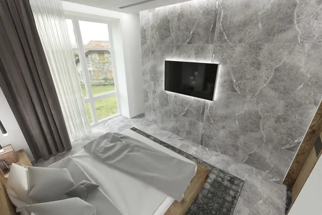 Gres szkliwiony Grande Grey 80 X 160