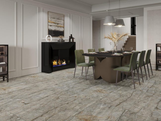 Gres szkliwiony Infinity Tan Varving 60 x 120 Prime Ceramics