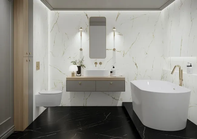 Gres szkliwiony Klaro White 59.7x119.7 Artens