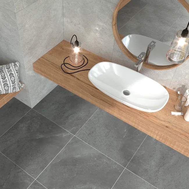 Gres szkliwiony Lira Gris 60x60 Cer-Rol