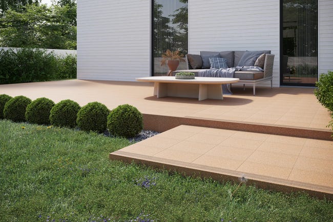 Gres szkliwiony Milton Orange 29.7x29.7 Cersanit