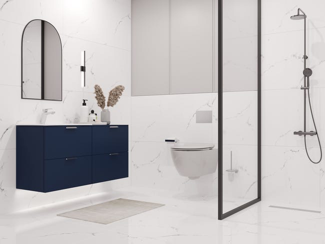 Gres szkliwiony Modisa White Slim 60x120 Ceramstic