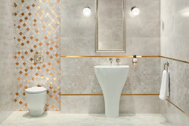 Gres szkliwiony Palacio Ivory 59.8x59.8 Arte