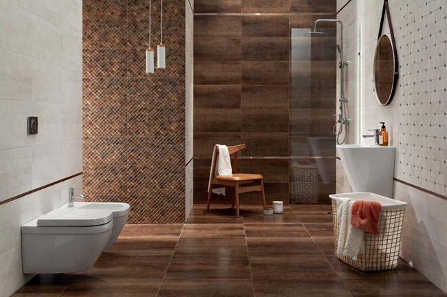 Gres szkliwiony Ramina Brown 59.8x59.8 Arte