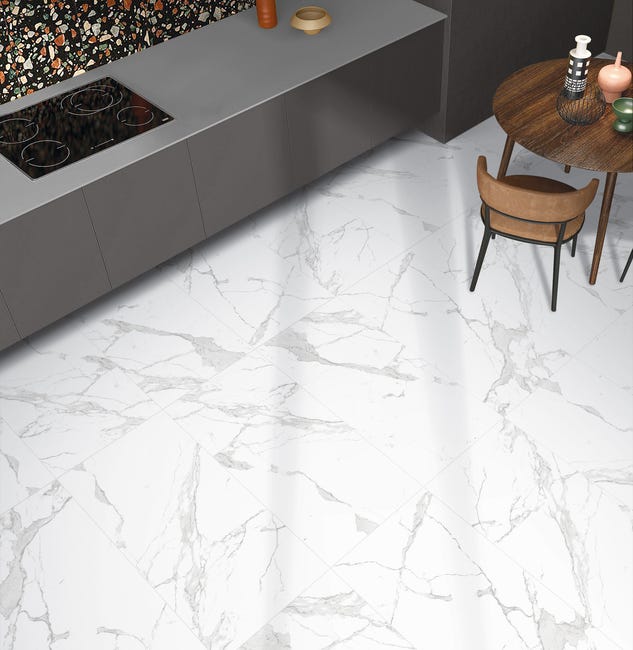 Gres szkliwiony Royal Carara Statuario 60 X 120 Egen