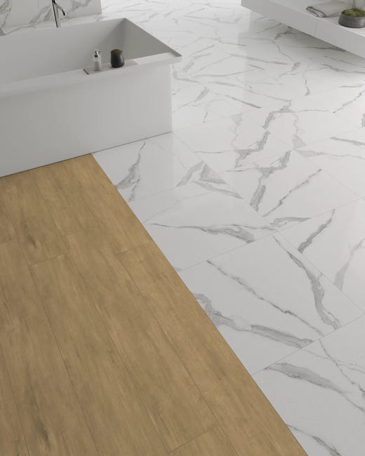 Gres szkliwiony Statuario Sugar 60x60 Greenline Tiles