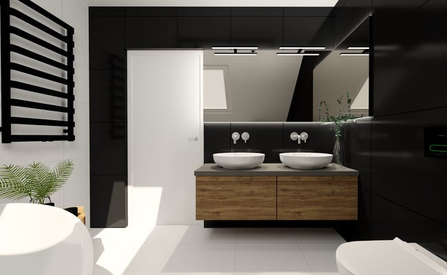 Gres szkliwiony Toronto Black Mat 60x60 Egen