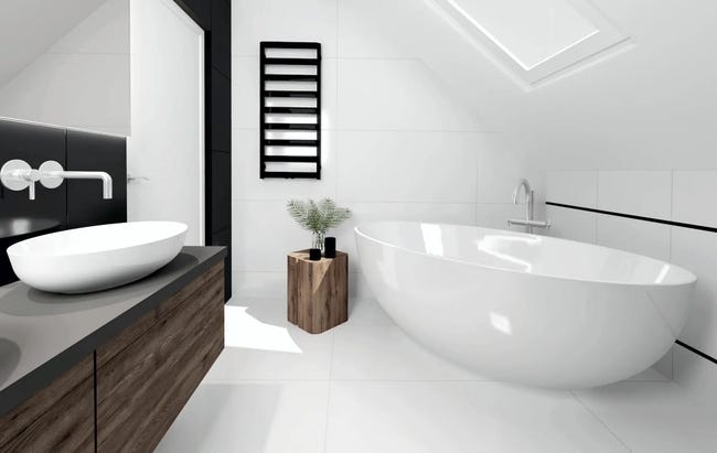 Gres szkliwiony Toronto Super White 60x60 Egen