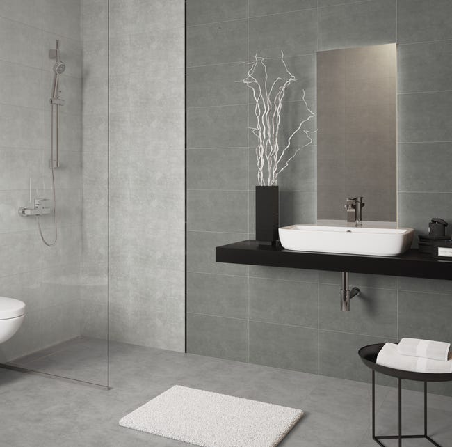 Gres szkliwiony Univero Grey 29.8x29.8 Cersanit