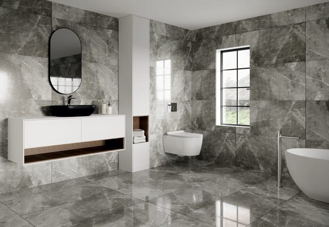Gres szkliwiony Viva Grey Poler 60 x 120