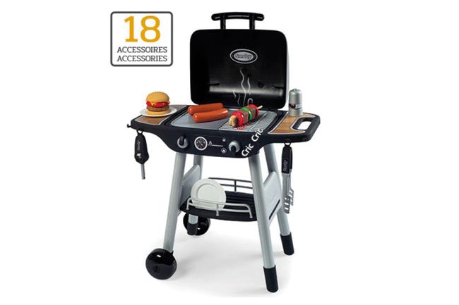 Grill dla dzieci 47.7x67.7 cm z akcesoriami Smoby