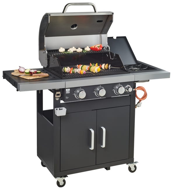 Grill gazowy 3+1 pal. 14kW Trendy Landmann