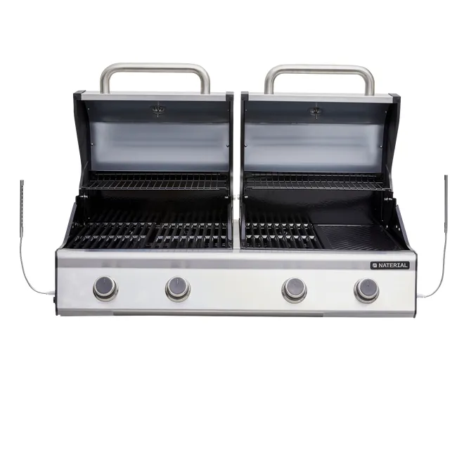 Grill gazowy 4+1 pal.17kW Outdoor Hudson Naterial