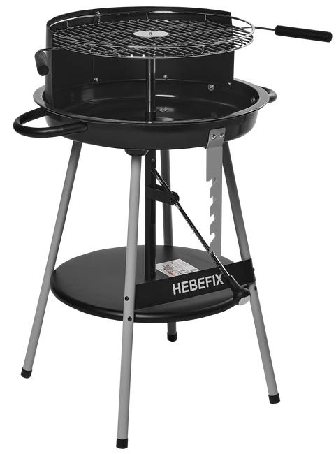 Grill węglowy śr.47 cm  z półką Hebefix 10560 Activia