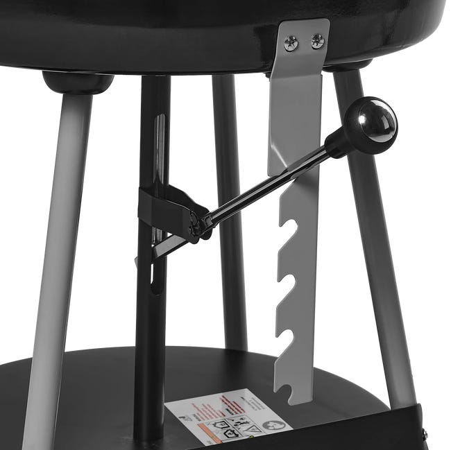 Grill węglowy śr.47 cm  z półką Hebefix 10560 Activia