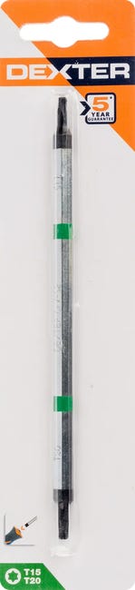 Grot wkrętaka T15 / T20 155 mm Dexter