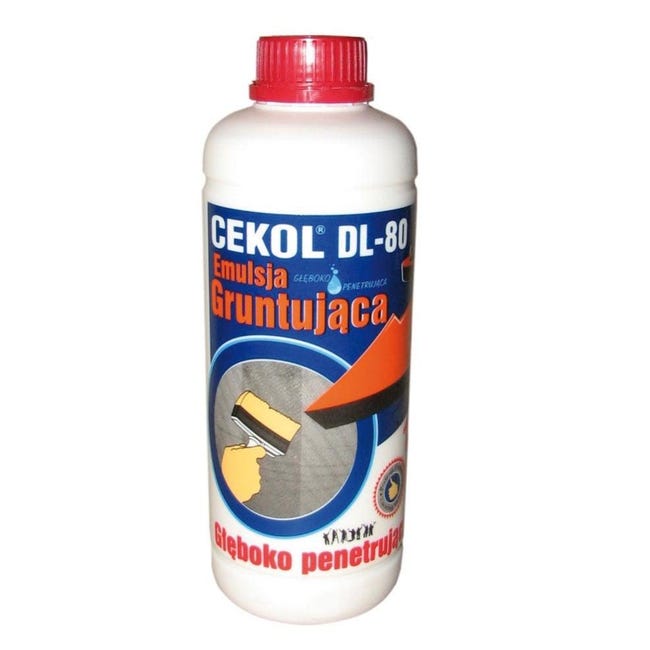 Grunt głęboko penetrujący DL-80 1 litr Cekol
