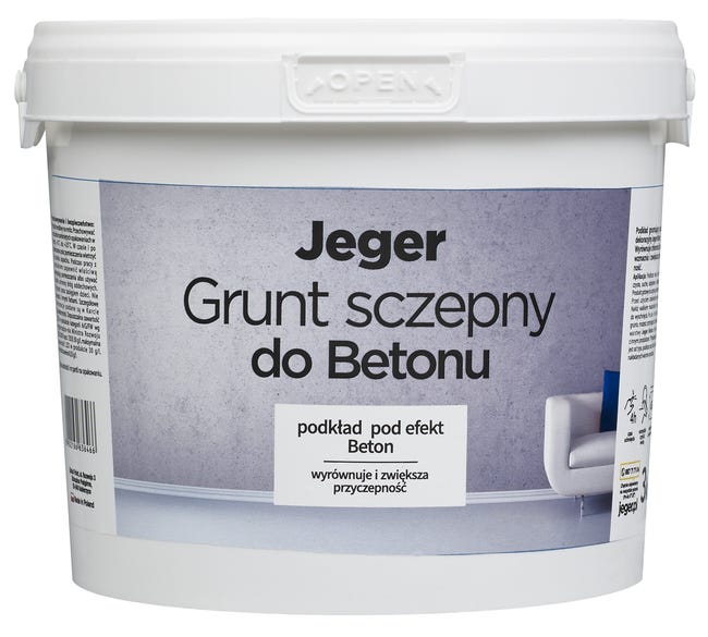 Grunt sczepny do betonu 3 kg JEGER