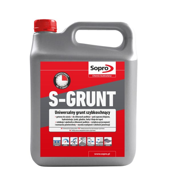 Grunt szybkoschnący 4KG SOPRO