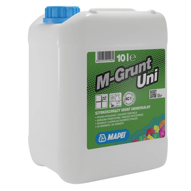 Grunt szybkoschnący M-GRUNT UNI 10L MAPEI