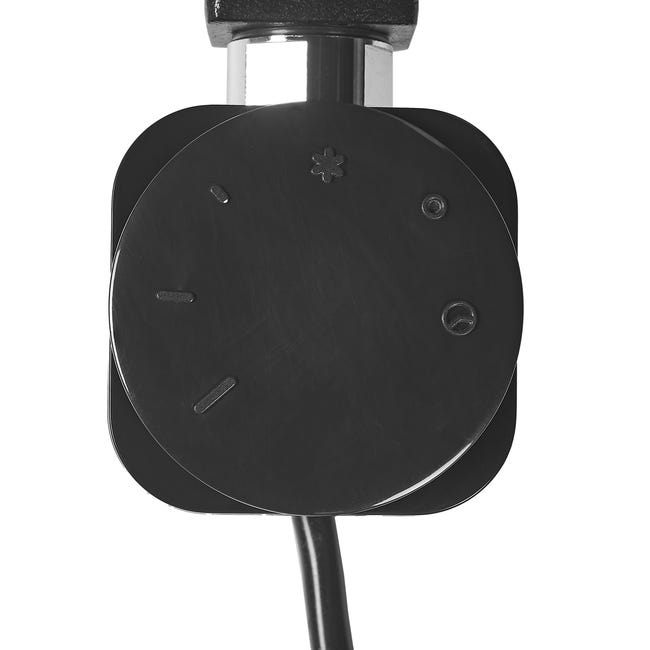 Grzałka elektryczna EKREATOR 800W 1800mm czarna LUXRAD