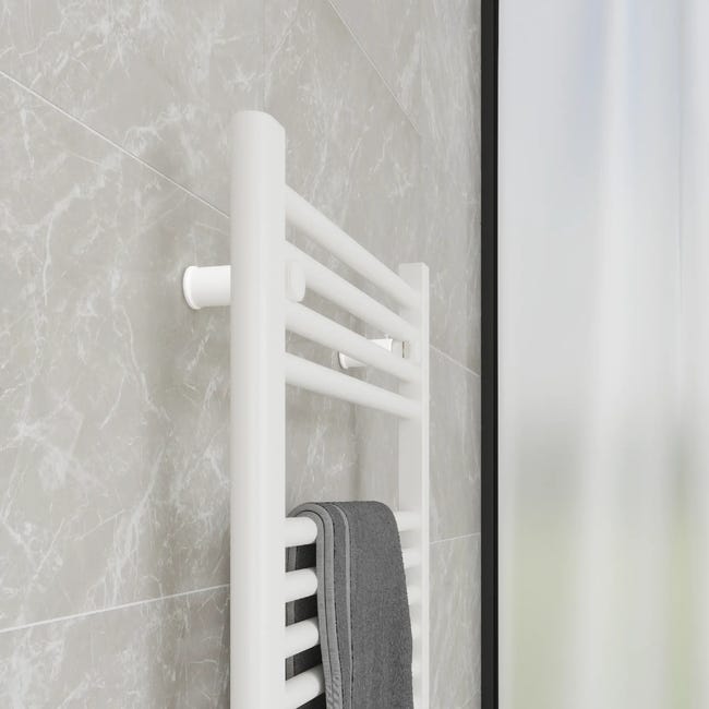 Grzejnik 80.3x55 Biały 410W Roz 50cm 6 Bar EQUATION