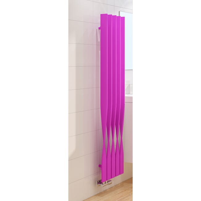 Grzejnik CYKLON V 190x49.5 Czarny D 999W Roz 5cm 7 Bar TERMA