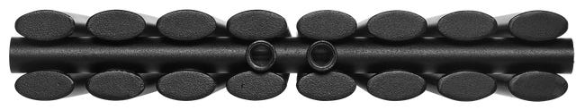 Grzejnik ELIPTO 180x46.6 Czarny ZDC 1388W Roz 5cm 10 Bar EQUATION
